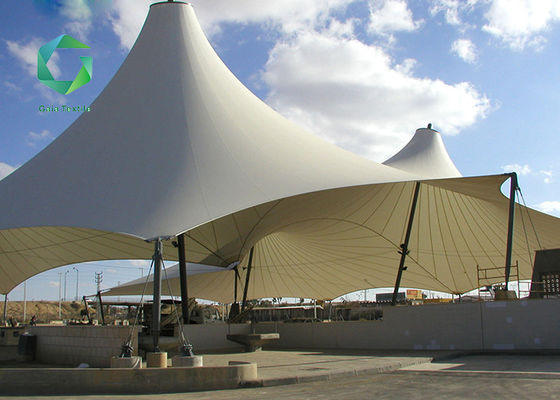 1050gsm الشد النسيج هيكل غشاء مواقف السيارات الفينيل المغلفة المنسوجة
